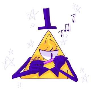Стикер Bill Cipher~ - 4