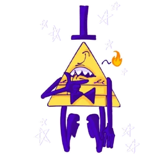 Стикер Bill Cipher~ - 11