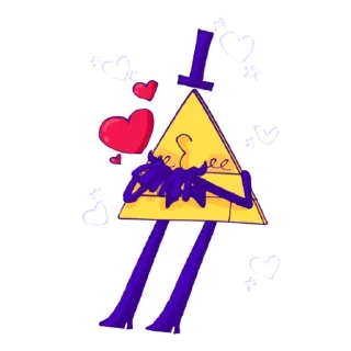 Стикер Bill Cipher~ - 8