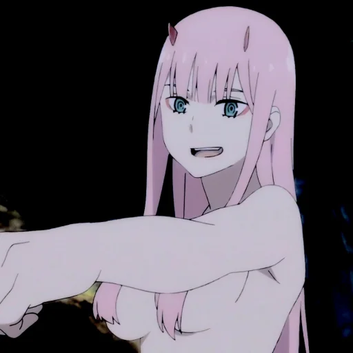 Стикер ˖ ࣪ ˒  zero two ★ ۰ ໋࣭  @jscult - 10