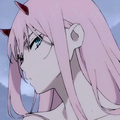 Стикер ˖ ࣪ ˒  zero two ★ ۰ ໋࣭  @jscult - 9