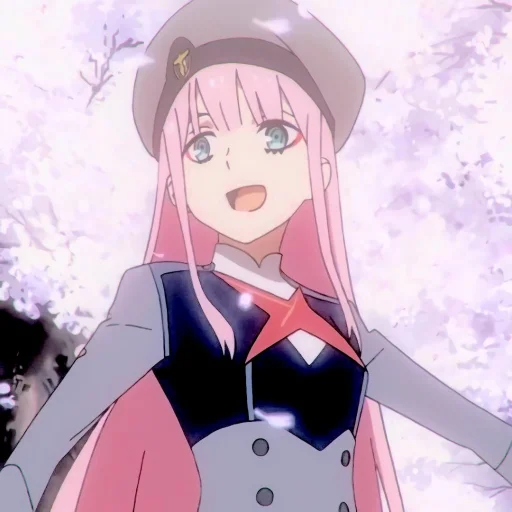 Стикер ˖ ࣪ ˒  zero two ★ ۰ ໋࣭  @jscult - 8