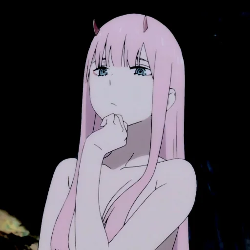 Стикер ˖ ࣪ ˒  zero two ★ ۰ ໋࣭  @jscult - 7