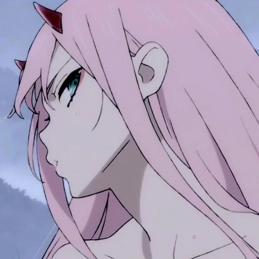 Стикер ˖ ࣪ ˒  zero two ★ ۰ ໋࣭  @jscult - 6