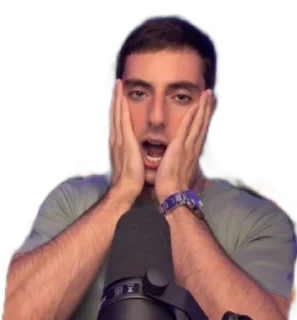 Стикер БЕЗУМНЫЙ КОРИН @daniil_korin - 2