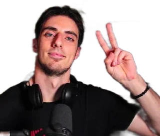 Стикер БЕЗУМНЫЙ КОРИН @daniil_korin - 3