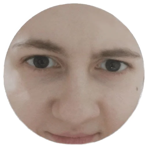 human face closeup eyebrow