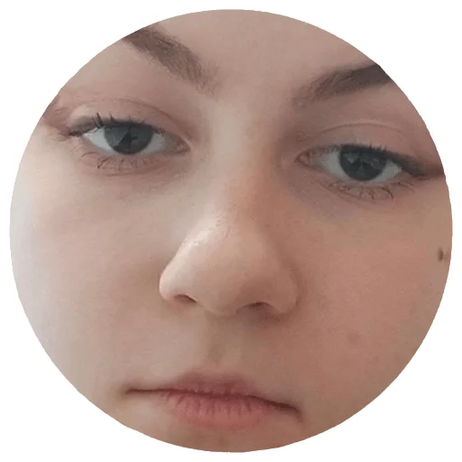 eyelash human face closeup