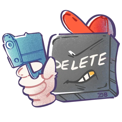 cartoon text illustration