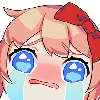 Стикер Doki Doki Literature Club Stickers by Team Salvato - 0