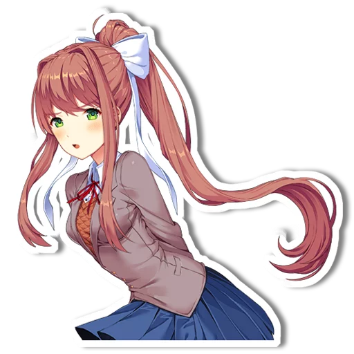 Sticker DDLC Monika - 10