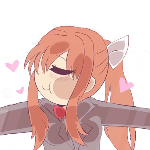 Sticker DDLC Monika - 9