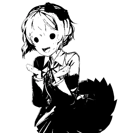 anime sketch illustration