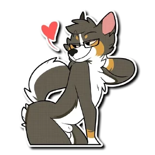 Sticker Что-то приличное - 5