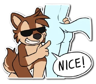 Sticker Что-то приличное - 8