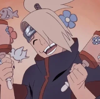 Sticker DEIDARA SENPAI - 3
