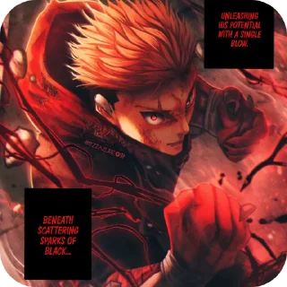 Стикер JJK - 8