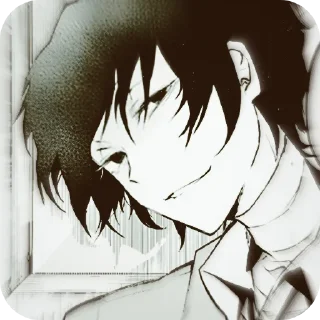 Стикер Dᴀᴢᴀɪ Osᴀᴍʏ :: @AnimeJTD - 10