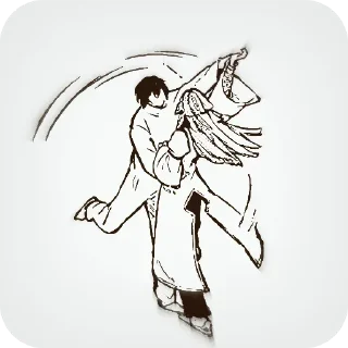 Стикер Dᴀᴢᴀɪ Osᴀᴍʏ :: @AnimeJTD - 0