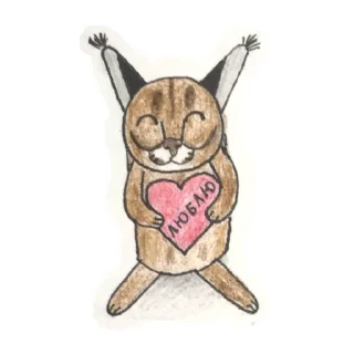 Sticker ХЛЕБ_БТ - 1