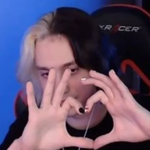 person human face finger