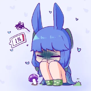 Стикер 蒂斯和荷包蛋的日常1 - 0