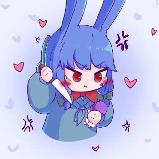 Стикер 蒂斯和荷包蛋的日常1 - 1