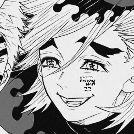 anime human face illustration