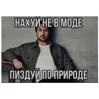 Стикер Да поебать мне - 8