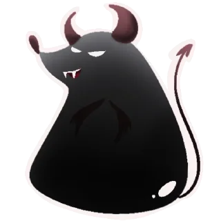 Стикер Да, я крыса - 3