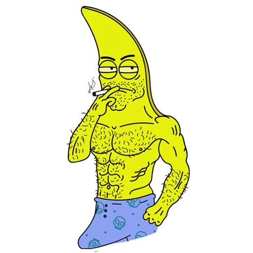 Sticker Батя Банан @illogic_a - 9