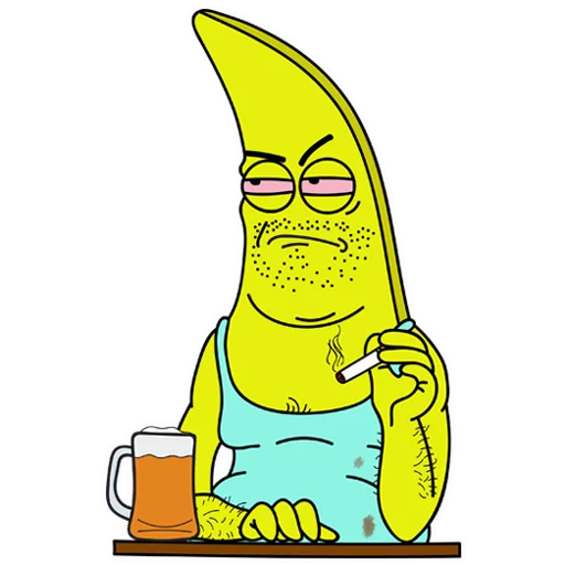 Sticker Батя Банан @illogic_a - 6