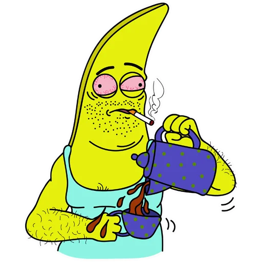 Sticker Батя Банан @illogic_a - 4