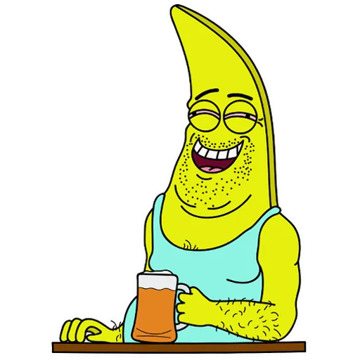 Sticker Батя Банан @illogic_a - 3