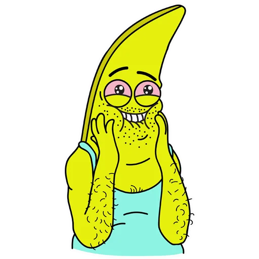 Sticker Батя Банан @illogic_a - 1