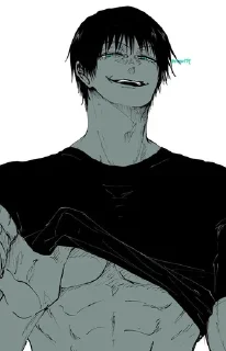 Sticker Fushiguro Toji - 4