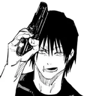 Sticker Fushiguro Toji - 8