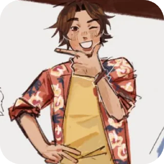 Sticker 𝓓𝓪𝓲𝓼𝓾𝓴𝓮𝓶𝔂𝓫𝓪𝓫𝔂𝓫𝓸𝔂 // @upshhur - 11