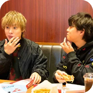 Sticker Дайки и Нобу - 7