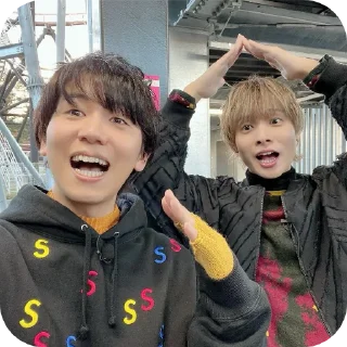 Sticker Дайки и Нобу - 1