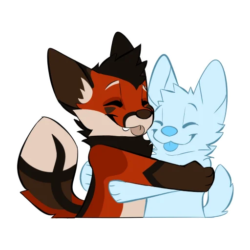 Стикер DakFox - 1