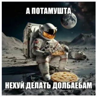 Sticker ПОНАБРАЛИ ЕБЛАНАВ - 0