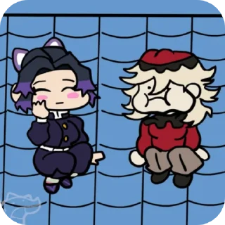 Sticker Далбаебы из клинка - 6