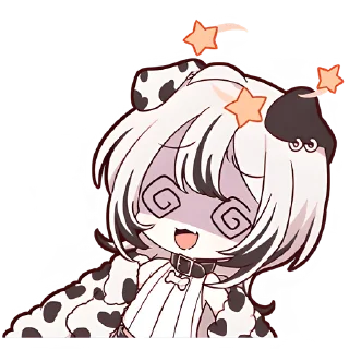 Sticker Далматинская тян @Nyasticks - 5