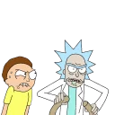 Стикер Rick and Morty @damnstickers - 7
