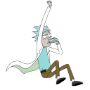 Стикер Rick and Morty @damnstickers - 11