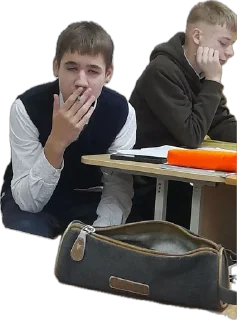 Стикер 🤫🧏‍♂️ - 3