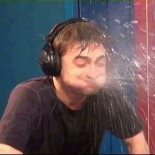 наушники человеческое лицо Человек