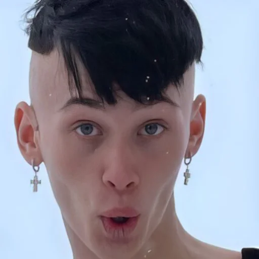 person human face eyelash