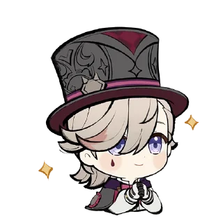 Стикер Танцующие звери и пёстрые воздушные змеи: Genshin Impact - 4